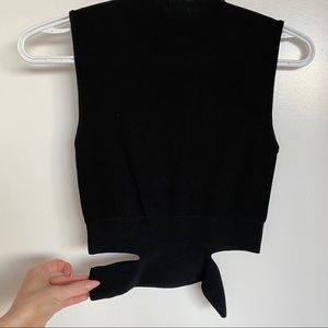 Zara Crop Top Black